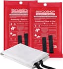 Mondoshop Löschdecke 1×1 m, 2 Stück