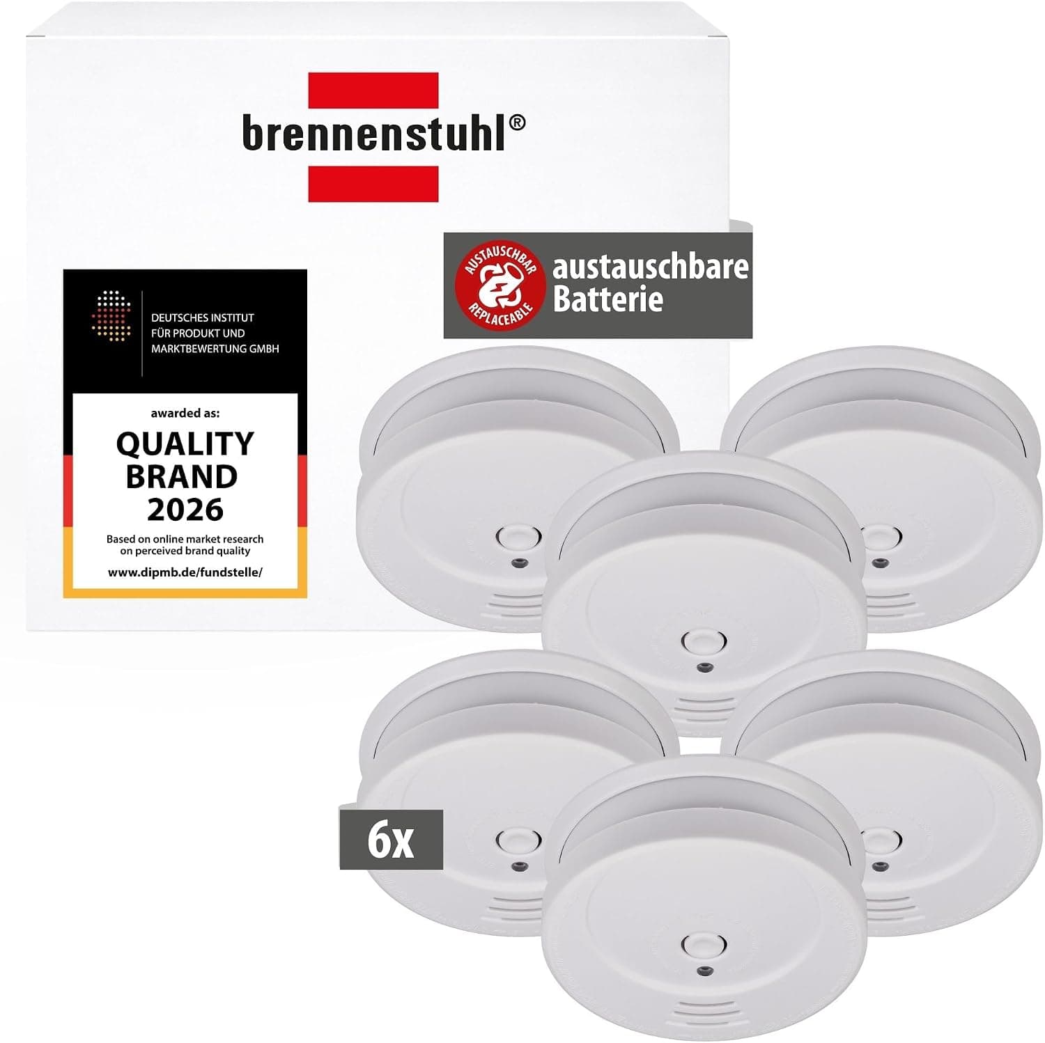 Brennenstuhl RM C 9010, 6er-Set