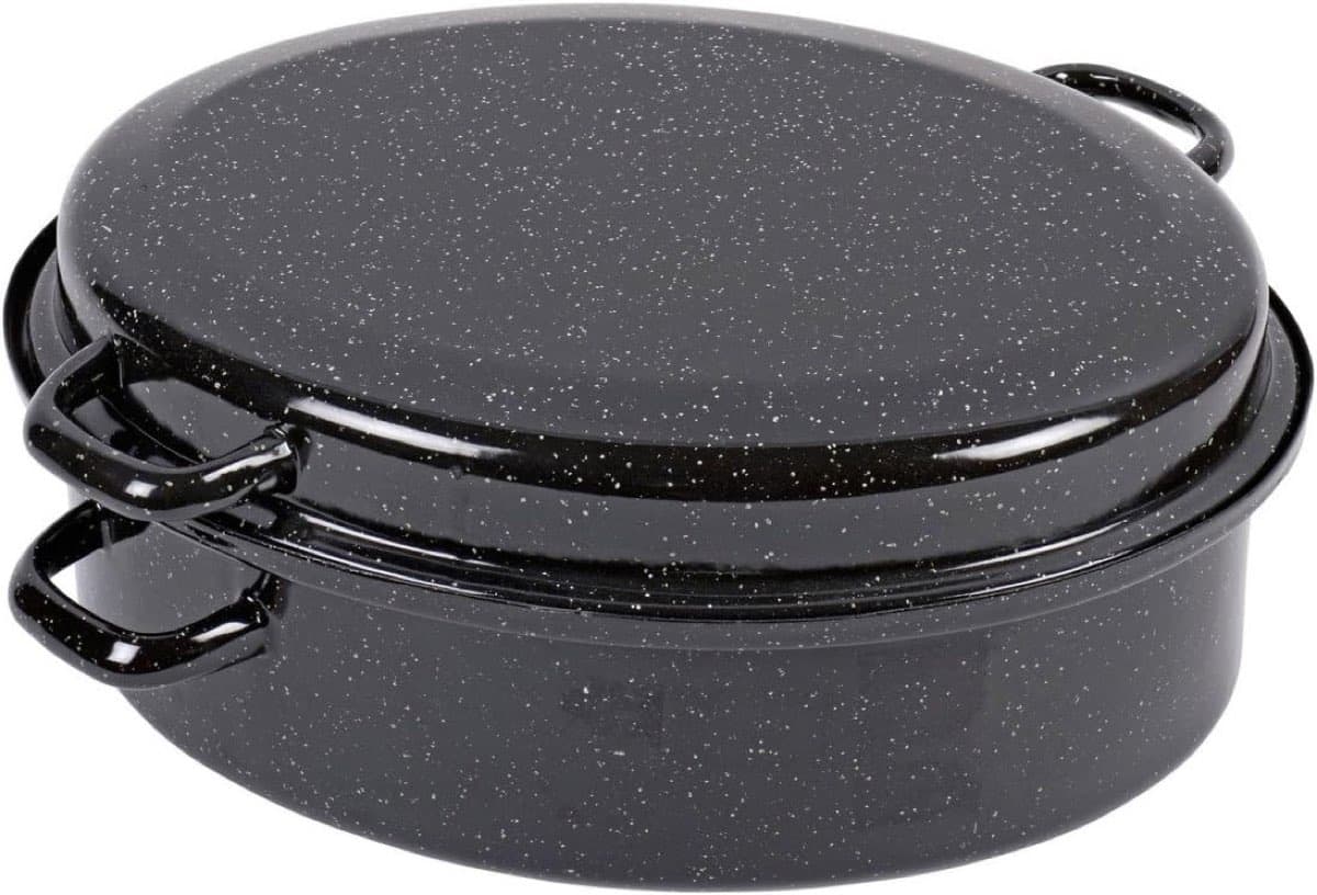 Kochstar Emaille oval 38 cm