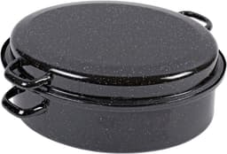 Kochstar Emaille oval 38 cm