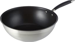 Amazon Basics Amazon Basics Edelstahl-Wok 28 cm