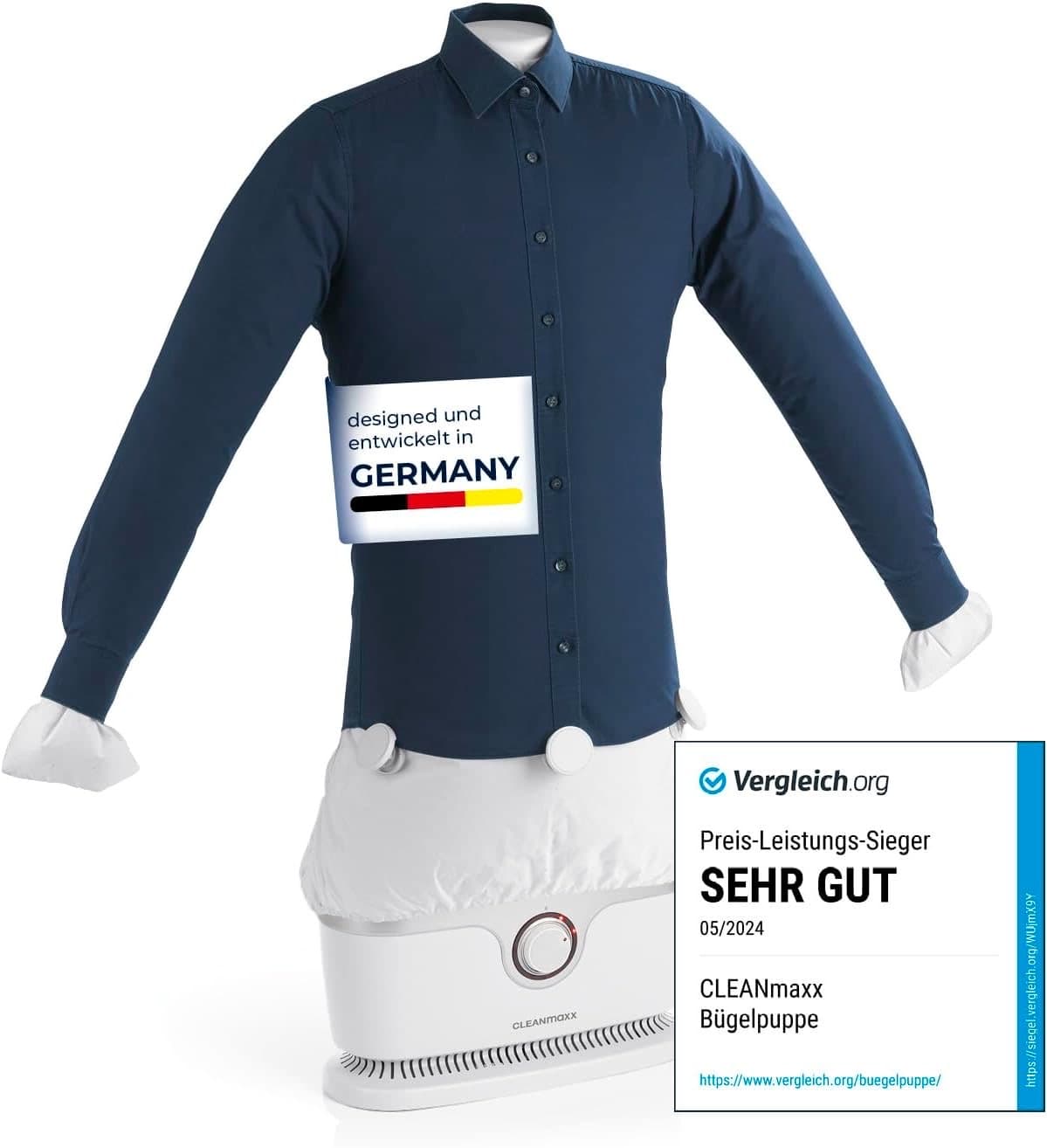 Testsieger CLEANmaxx Hemdenbügler PRO