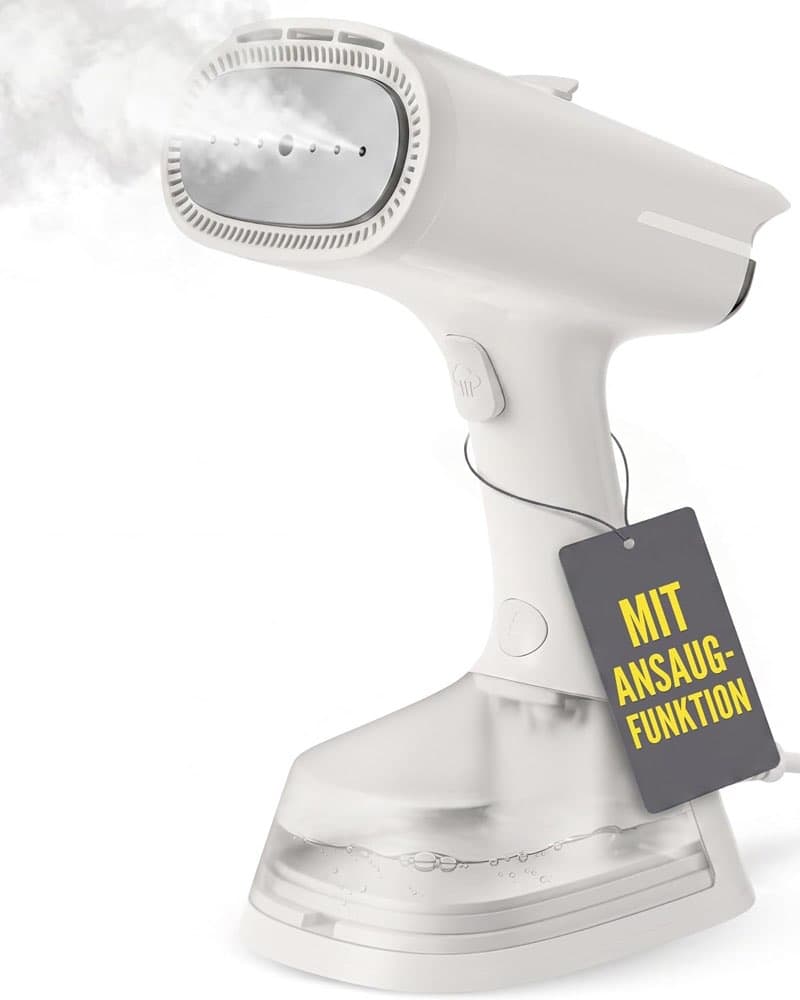 LEBENLANG Steamer mit Saugfunktion