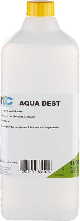 Medicalcorner24 Aqua Dest 1 l