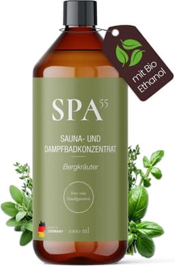 SPA55 SPA55 Saunaaufguss · Waldkraft 1000 ml