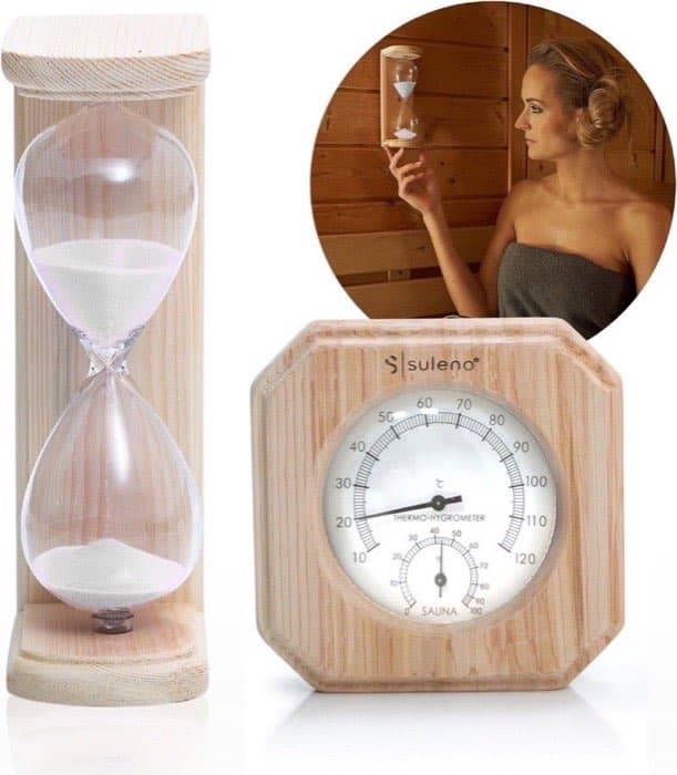 Suleno Set EMMA · Sanduhr + Klimamesser