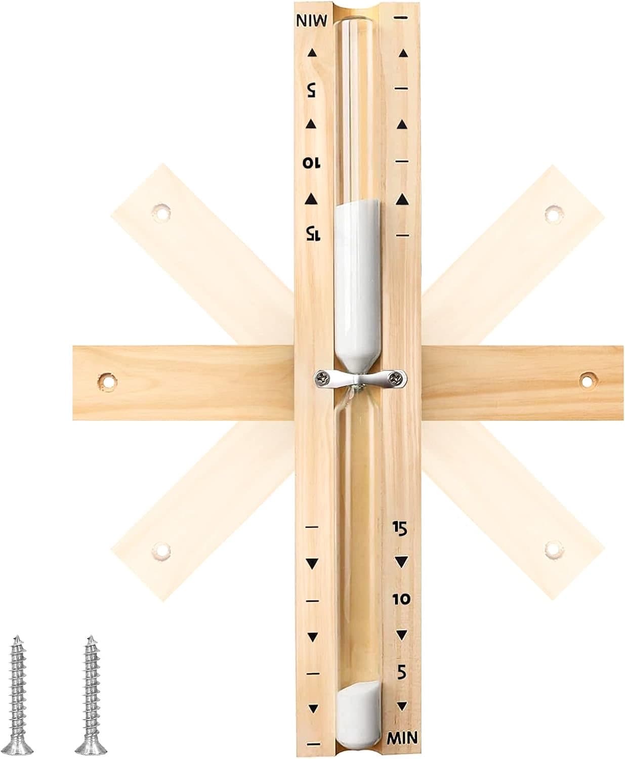 TaimeiMao Sauna-Sanduhr · weiß 360°