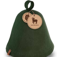 NeSowok NeSowok Merino Saunamütze L · Waldgrün