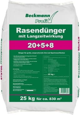 Beckmann Rasendünger Langzeit · 25 kg