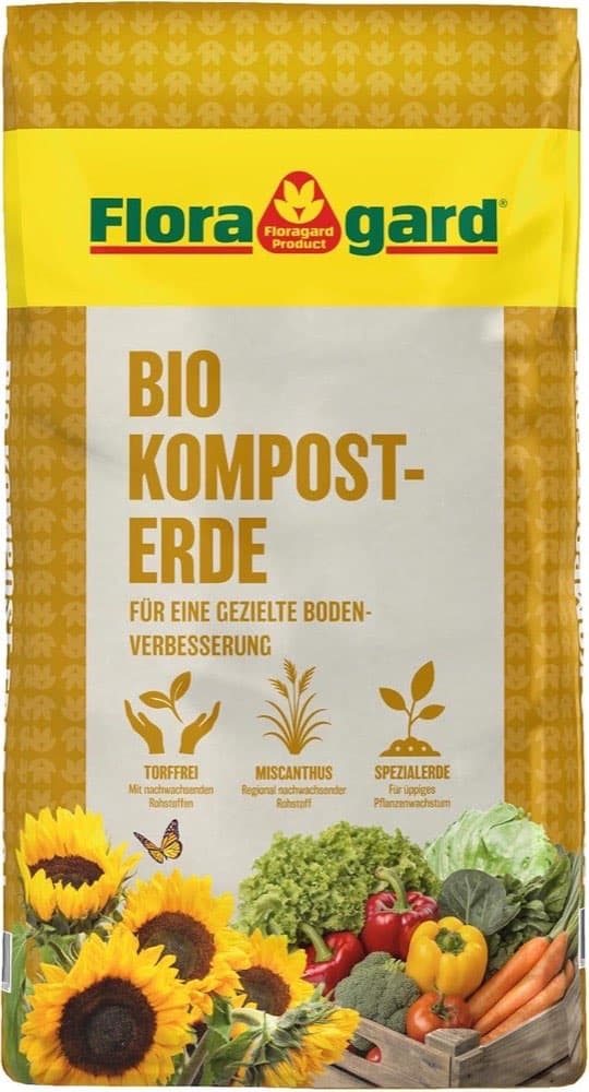 Floragard Bio Kompost-Erde · 50 L