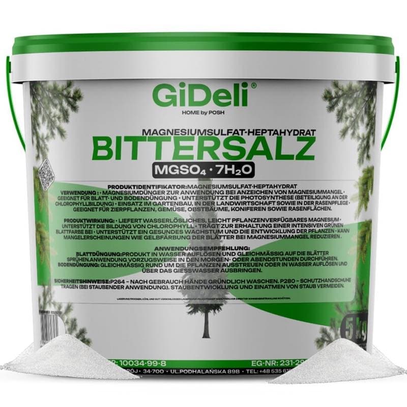 GiDeli Bittersalz · 5 kg Eimer