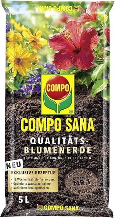 COMPO SANA Qualitäts-Blumenerde · 5 L