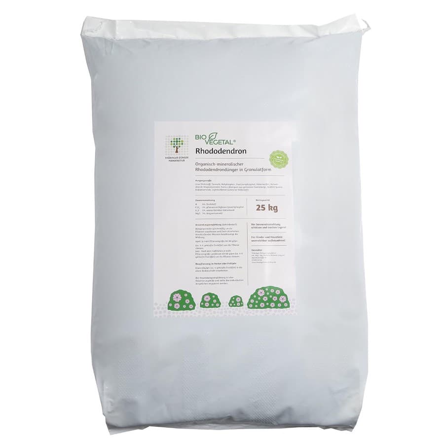 BioVegetal Rhododendron mit Guano · 25 kg
