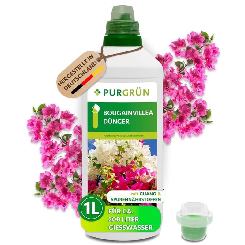 Purgrün Bougainvillea mit Guano · NPK 5+7+8