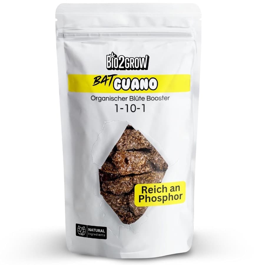 Bio2Grow Fledermaus-Guano · NPK 1-10-1 (2 kg)