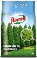 Florovit Thuja & Zypressen · NPK 11,5-6-11 (1 kg)