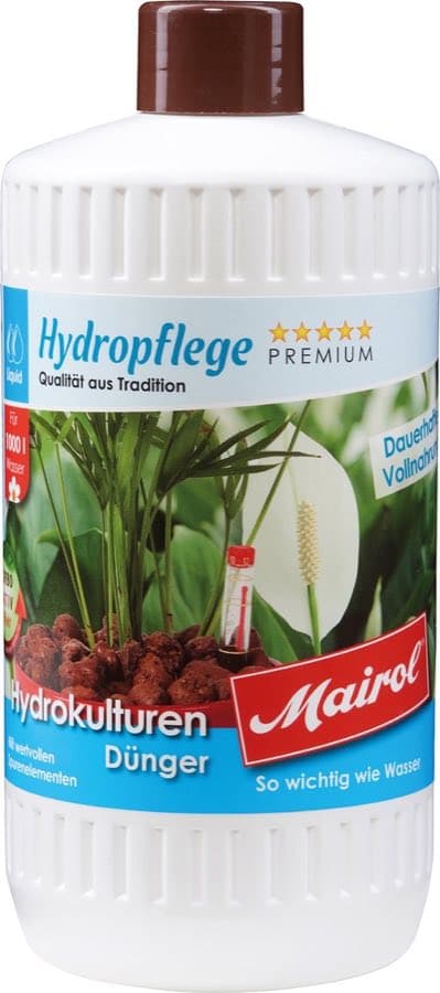 Mairol Hydropflege · NPK 6 + 4,5 + 5 (1000 ml)