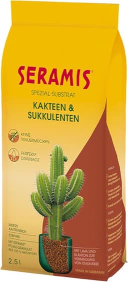 Seramis Spezial-Substrat Kakteen und Sukkulenten · 2,5 L
