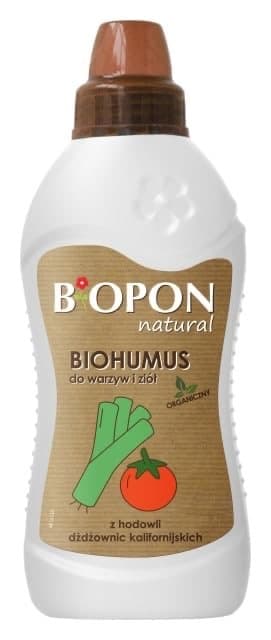 Biopon Biohumus · Gemüse & Kräuter 1 l