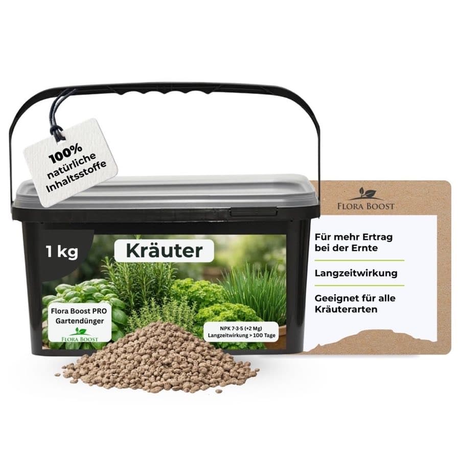 Flora Boost PRO Kräuter · NPK 7-3-5 (1 kg)