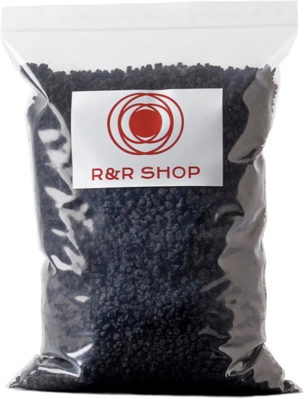 R&R SHOP schwarzer Lavastein · 0–8 mm · 1 L
