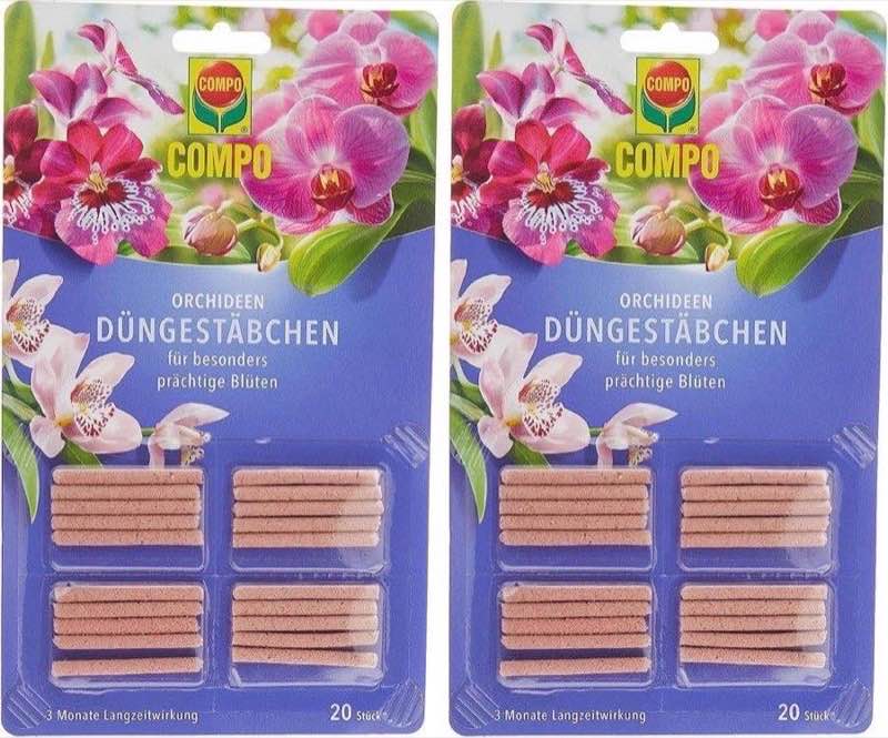 COMPO Düngestäbchen Orchideen · 2er-Pack