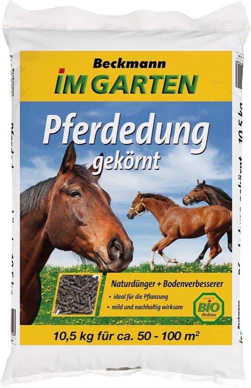 Beckmann Pferdedung gekörnt · 10,5 kg