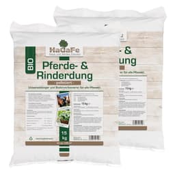 HaGaFe HaGaFe Pferde- und Rinderdung · 30 kg (2×15 kg)