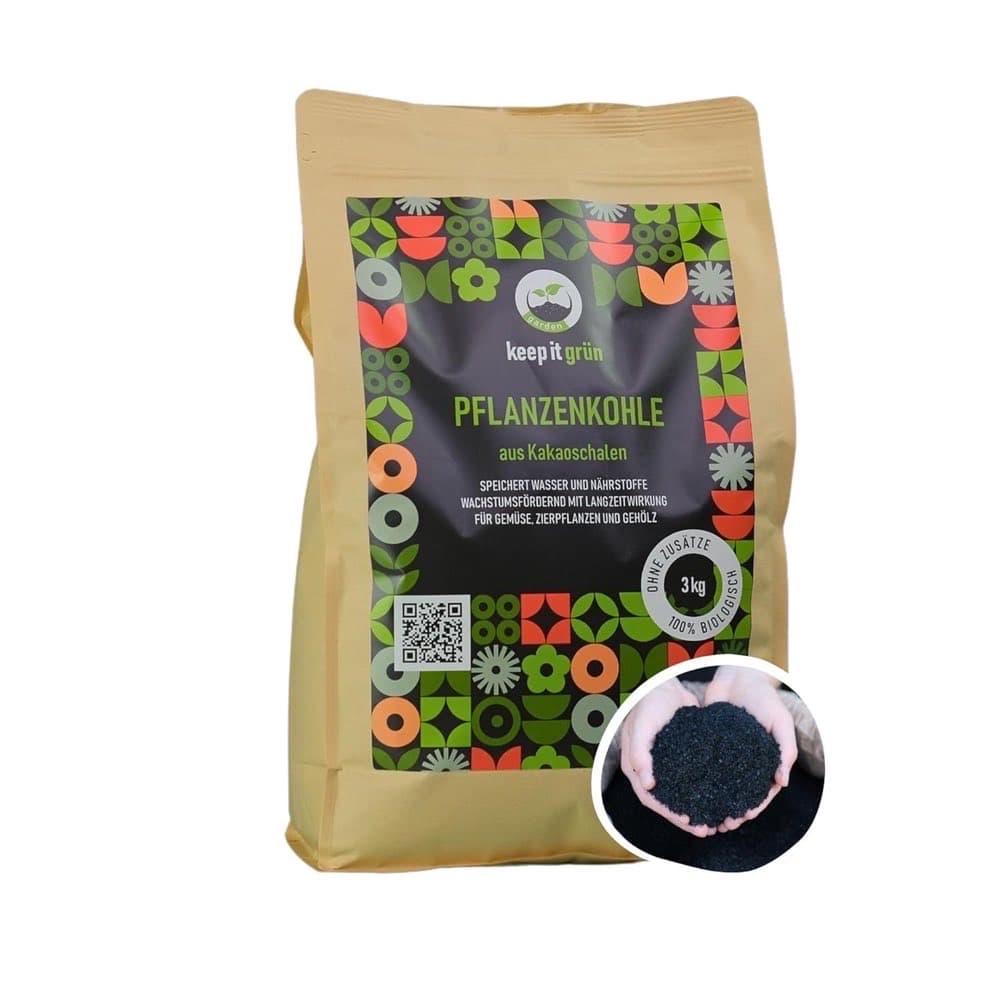 keep it grün Pflanzenkohle · 3 kg (10 L)