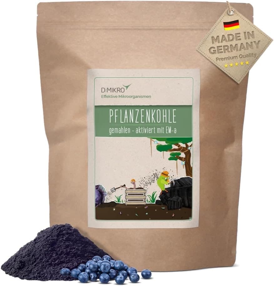 DIMIKRO Pflanzenkohle · mit EM · 10 L