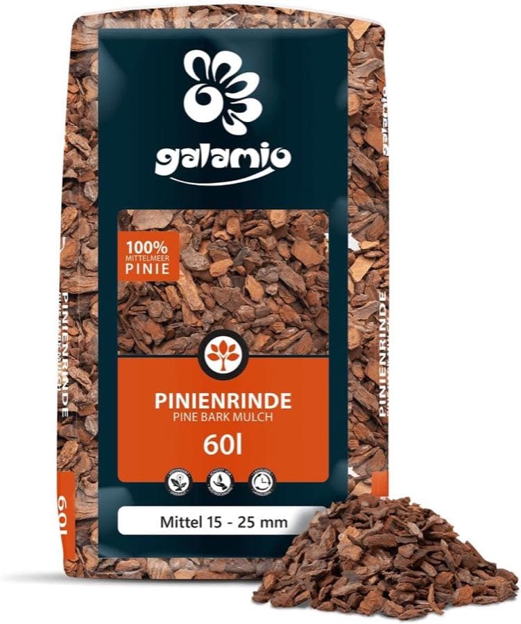 GALAMIO Pinienrinde mittel · 15–25 mm · 60 L