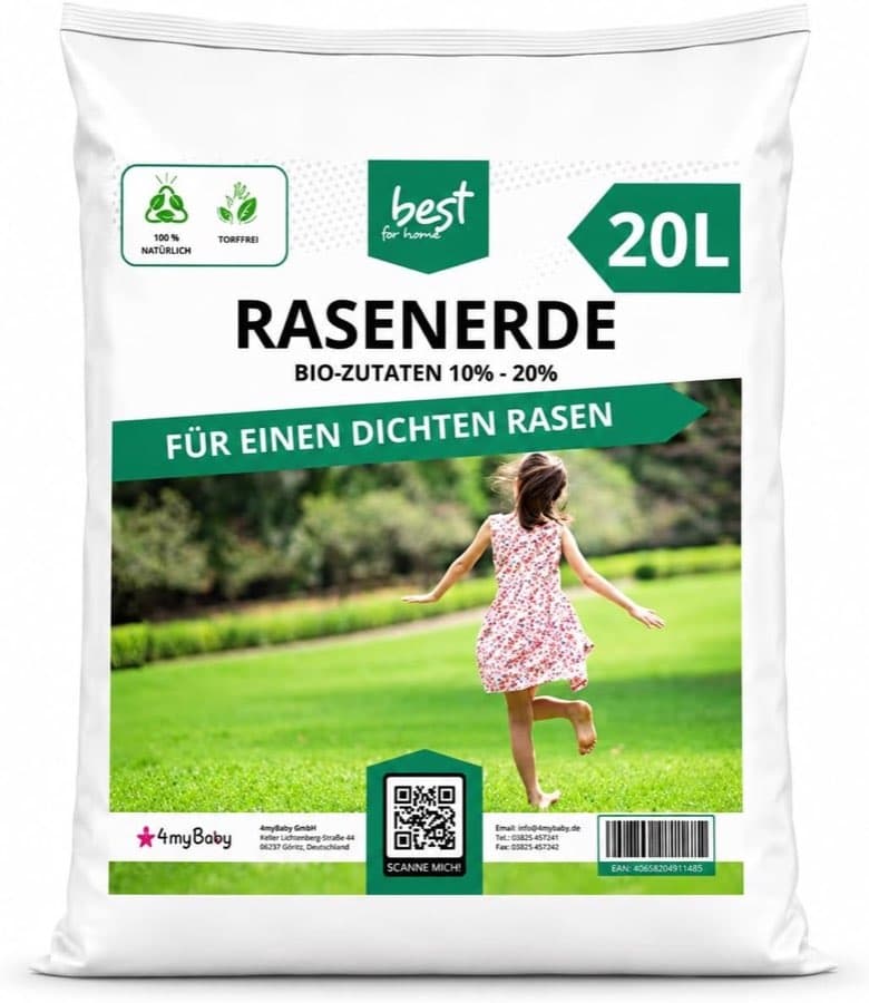 Best For Home Bio Rasenerde torffrei · 20 L