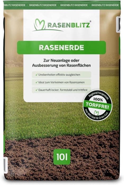 BodenLiebe Rasenerde torffrei · 10 L