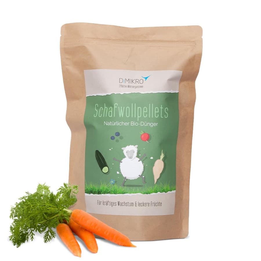 DIMIKRO Schafwollpellets · 1 kg