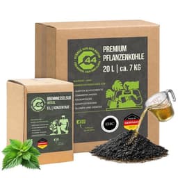 C44-Zittau C44 Aktivierungsset · Pflanzenkohle + Brennnesselsud
