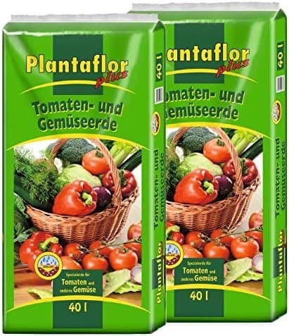 Plantaflor Plus Tomaten- und Gemüseerde · 80 L