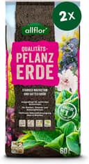 Allflor Pflanzerde · 2×60 L