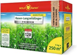 WOLF Garten WOLF Garten Rasen-Langzeitdünger Premium LE 250 · 5 kg
