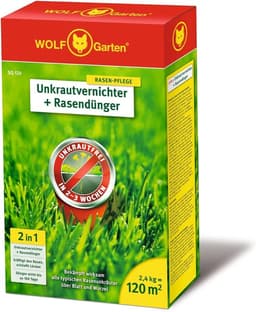 WOLF Garten WOLF Garten 2-in-1 Unkrautvernichter + Rasendünger SQ 120