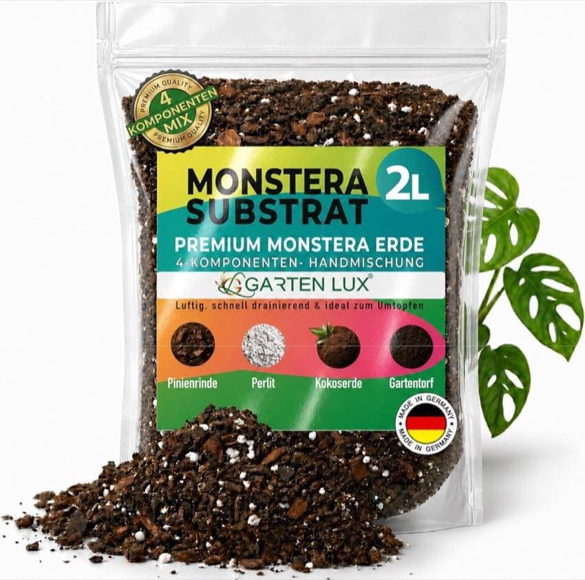 Garten Lux Premium Monstera Erde · 2 L