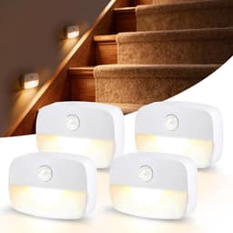 AmmToo AmmToo LED-Nachtlicht 4er PIR