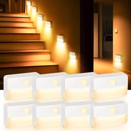 Rinfency Rinfency LED-Treppenlicht 8er