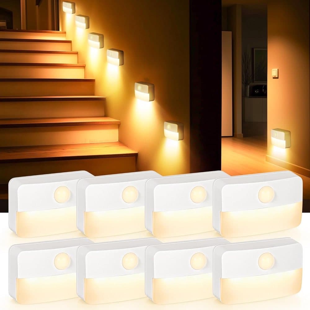 Rinfency LED-Treppenlicht 8er