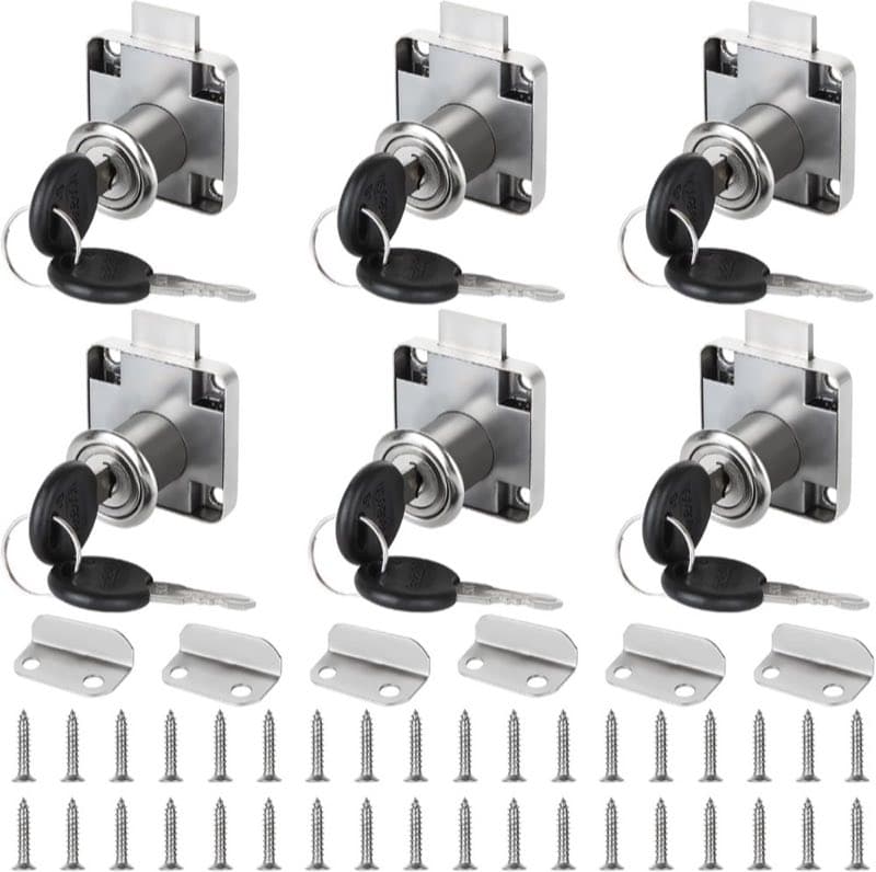MUXHEL 6er-Set 20 mm gleichschließend