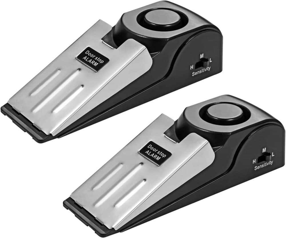 TOWODE Alarm-Türstopper 120 dB MZ011 (2er Pack)
