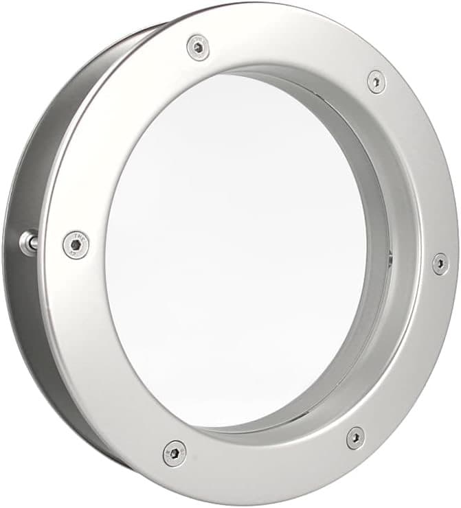 MLS Bullauge B4000 250 mm Aluminium Klarglas