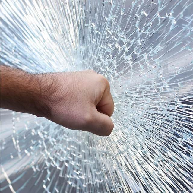Homewell Anti-Einbruchfolie 90×200 cm blickdicht