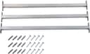vidaXL Sicherheitsfensterstangen 3er (710–1200 mm)