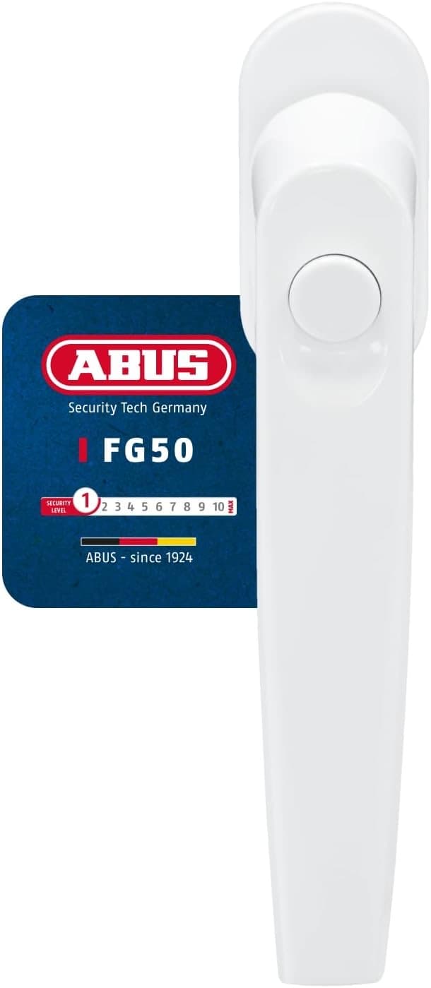 ABUS Fenstergriff FG50 Druckknopf weiß