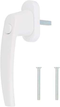 kj-vertrieb KJ-Vertrieb Fenstergriff Druckknopf 45 mm weiß